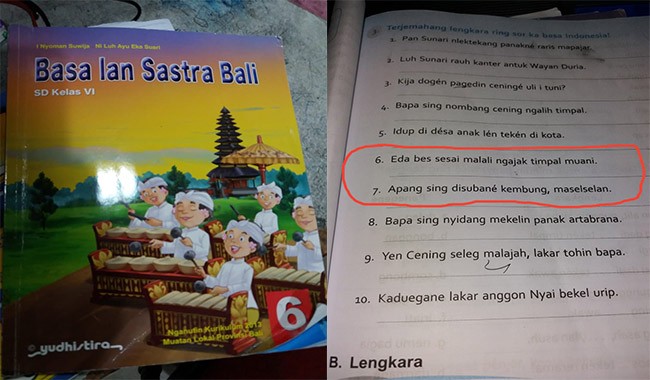 Detail Buku Bahasa Bali Kelas 7 Kurikulum 2013 Nomer 9