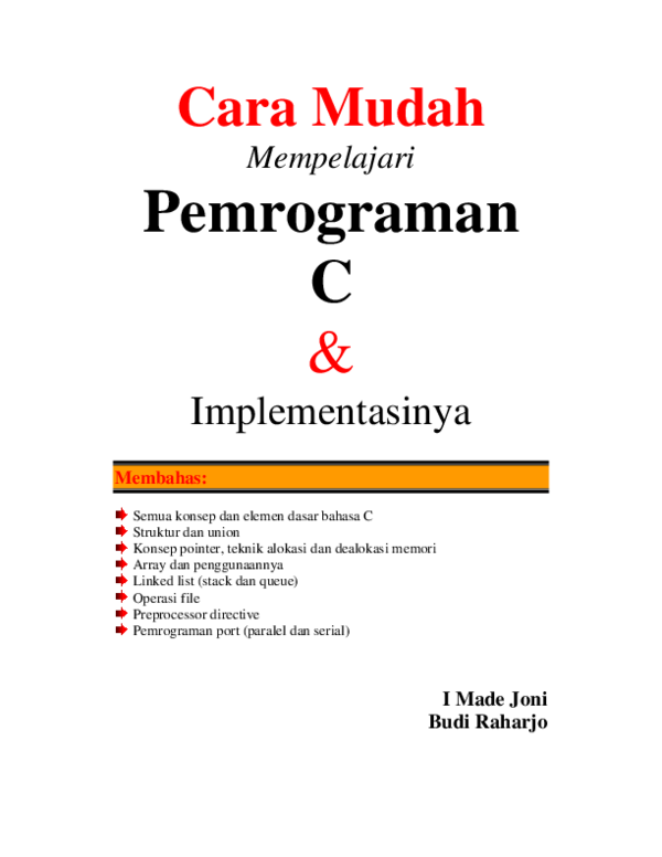 Detail Buku Bahasa C Nomer 33