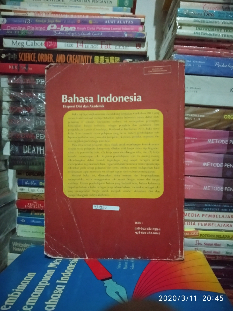 Detail Buku Bahasa Indonesia Ekspresi Diri Dan Akademik Kelas 12 Nomer 28