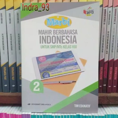 Detail Buku Bahasa Indonesia Erlangga Nomer 16