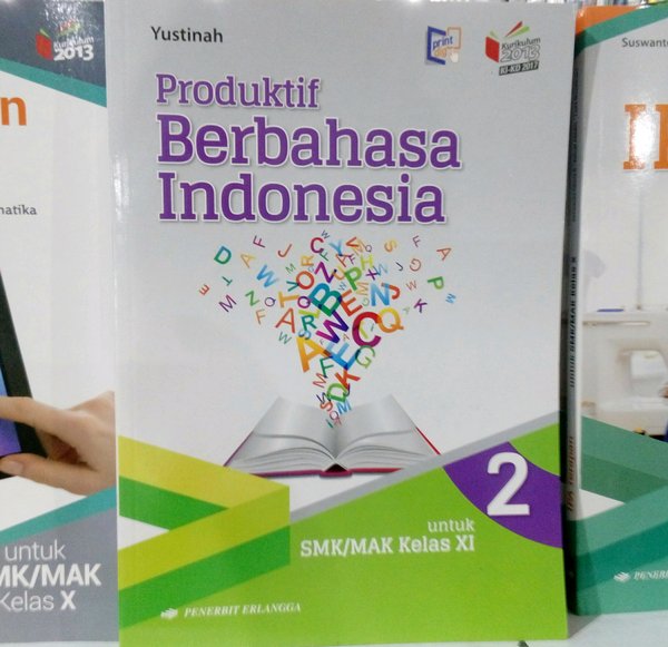 Detail Buku Bahasa Indonesia Erlangga Nomer 3