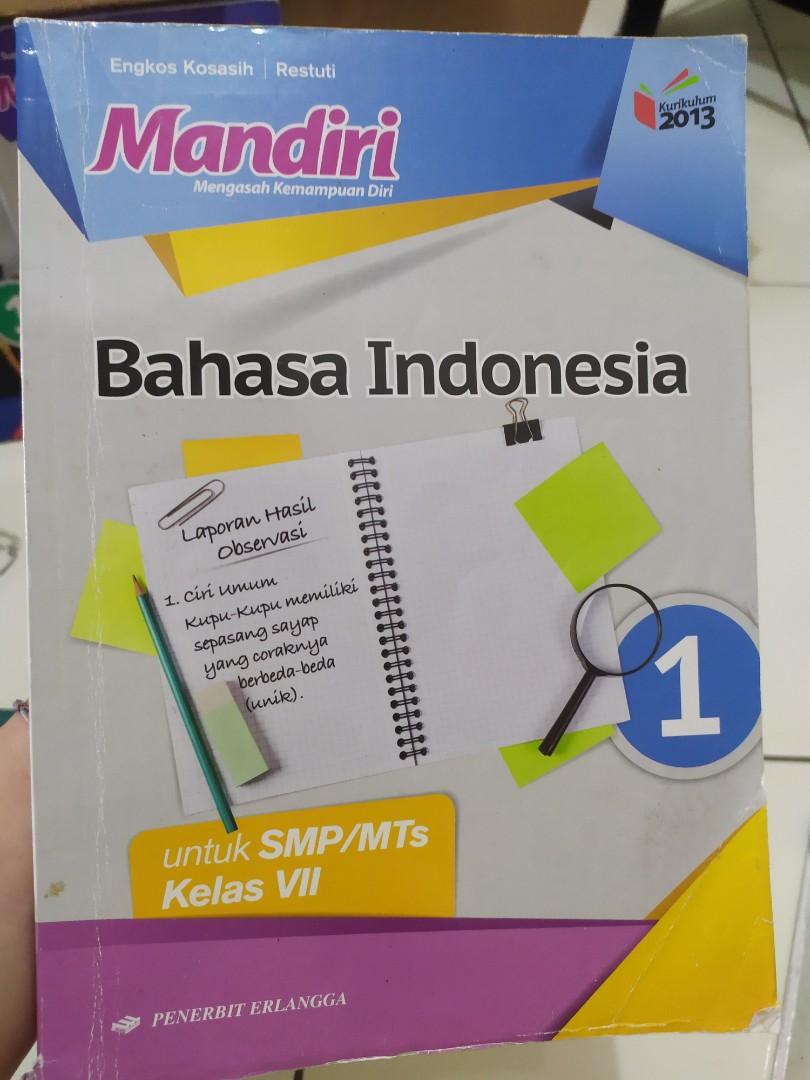Detail Buku Bahasa Indonesia Erlangga Nomer 41