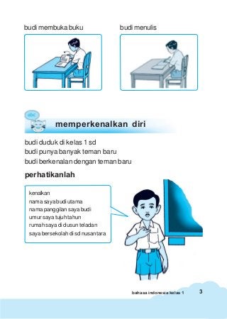 Detail Buku Bahasa Indonesia Kelas 1 Sd Nomer 9