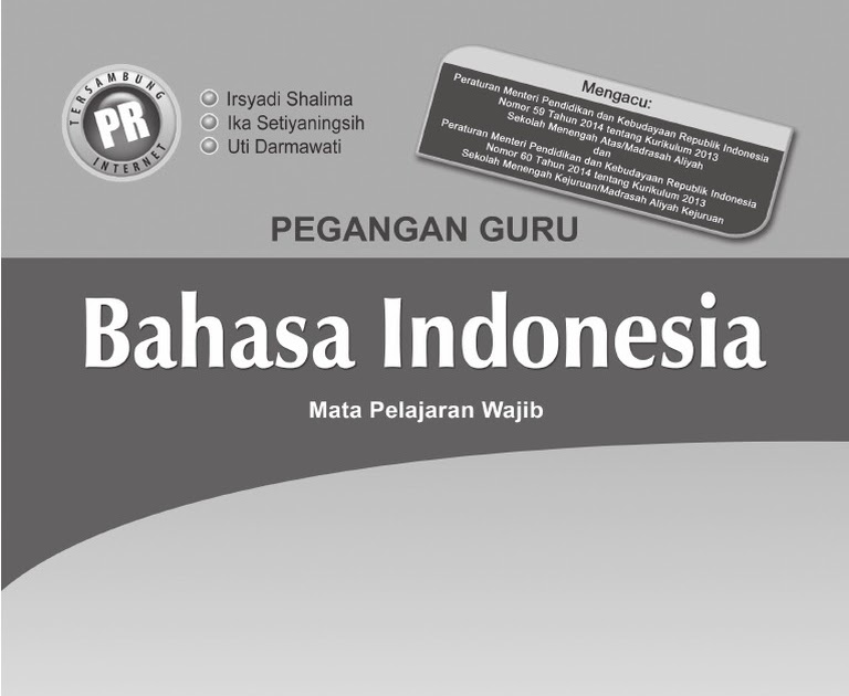Detail Buku Bahasa Indonesia Kelas 10 Kurikulum 2013 Nomer 28