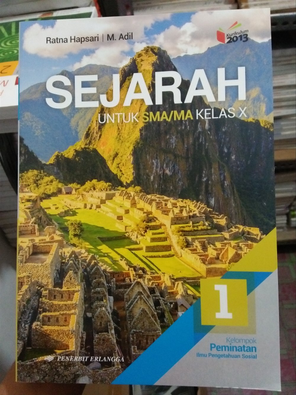 Detail Buku Bahasa Indonesia Kelas 10 Kurikulum 2013 Penerbit Erlangga Nomer 48