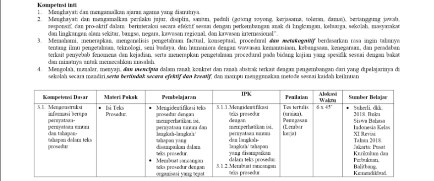 Detail Buku Bahasa Indonesia Kelas 11 Kurikulum 2013 Nomer 22