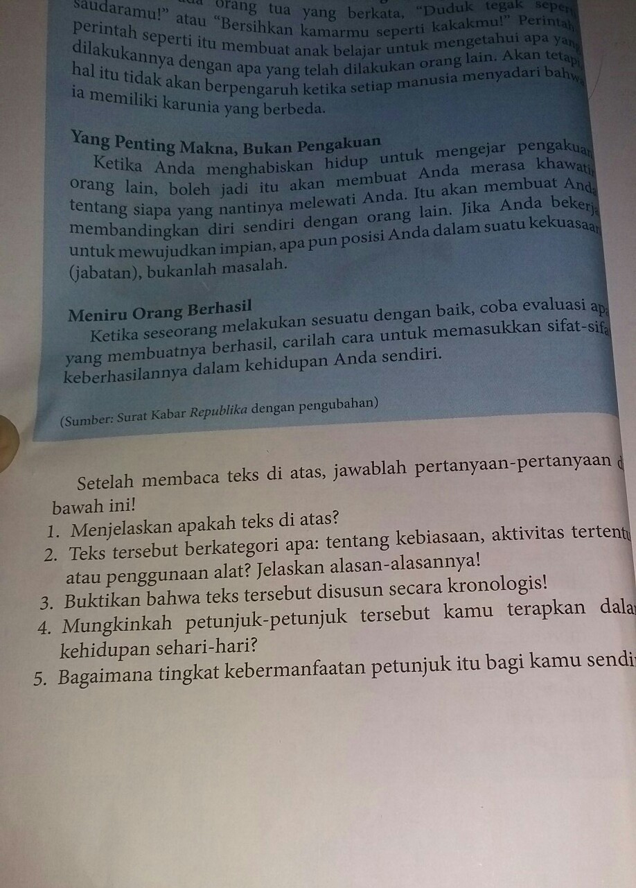 Detail Buku Bahasa Indonesia Kelas 11 Semester 2 Nomer 28