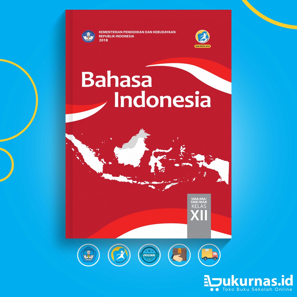 Detail Buku Bahasa Indonesia Kelas 12 Kurikulum 2013 Revisi 2018 Nomer 11