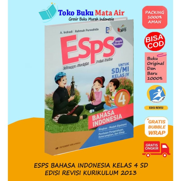 Detail Buku Bahasa Indonesia Kelas 4 Sd Kurikulum 2013 Nomer 51