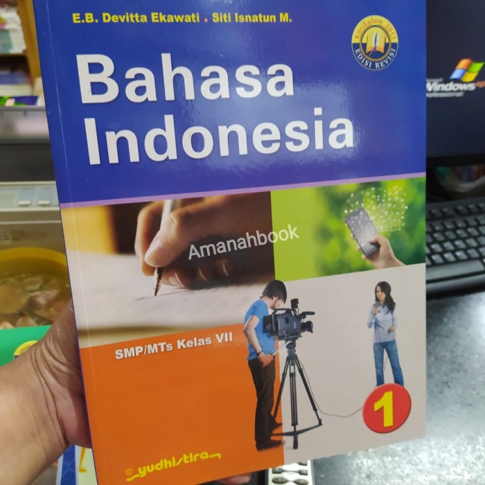 Detail Buku Bahasa Indonesia Kelas 7 Yudhistira Nomer 14