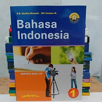 Detail Buku Bahasa Indonesia Kelas 7 Yudhistira Nomer 17