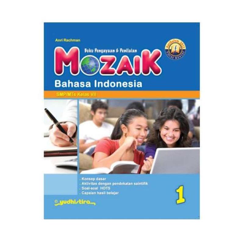 Detail Buku Bahasa Indonesia Kelas 7 Yudhistira Nomer 32