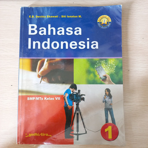 Detail Buku Bahasa Indonesia Kelas 7 Yudhistira Nomer 8