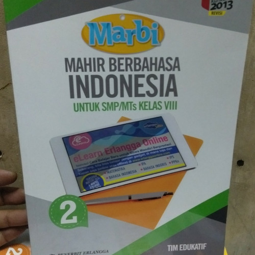 Detail Buku Bahasa Indonesia Kelas 8 Erlangga Nomer 19