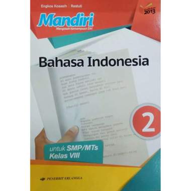 Detail Buku Bahasa Indonesia Kelas 8 Erlangga Nomer 35