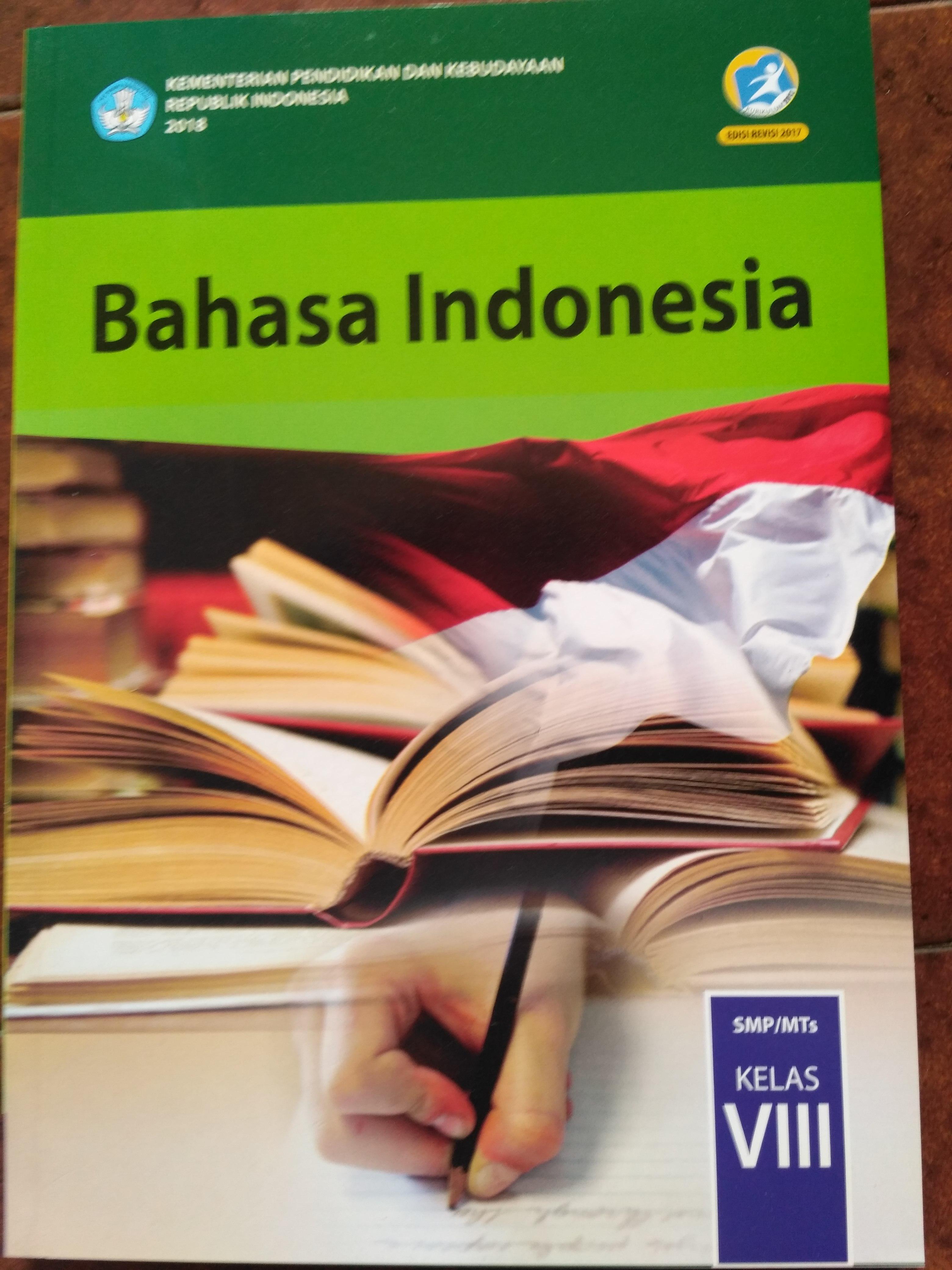 Detail Buku Bahasa Indonesia Kurikulum 2013 Revisi 2016 Nomer 45