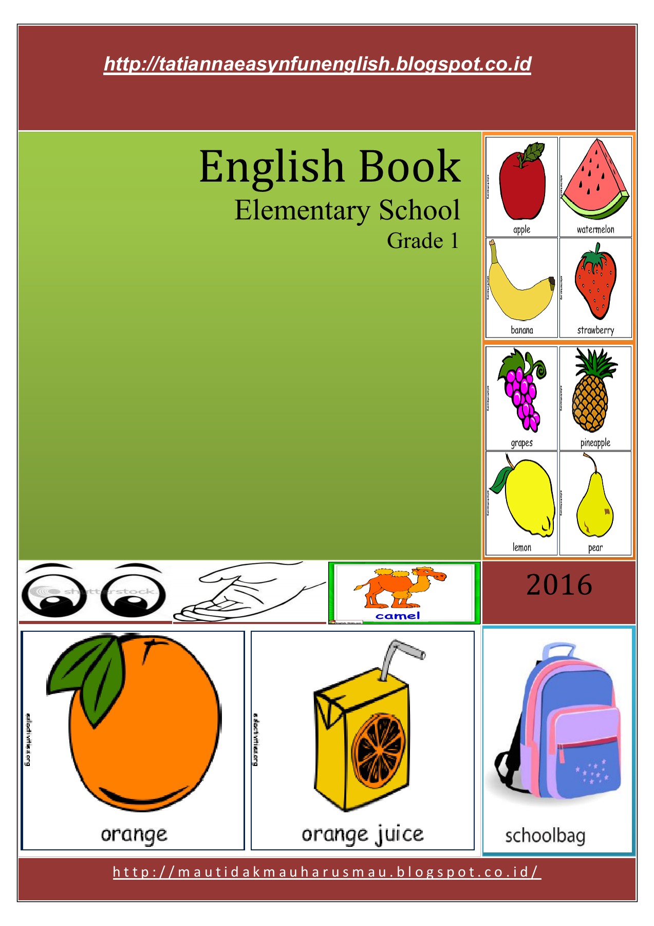 Detail Buku Bahasa Inggris Kelas 1 Sd Nomer 38