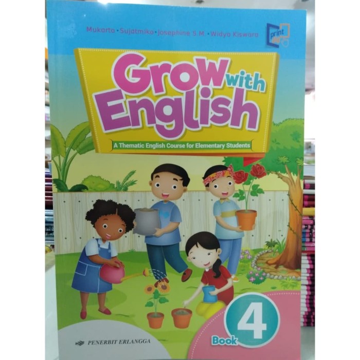 Detail Buku Bahasa Inggris Kelas 4 Grow With English Nomer 2