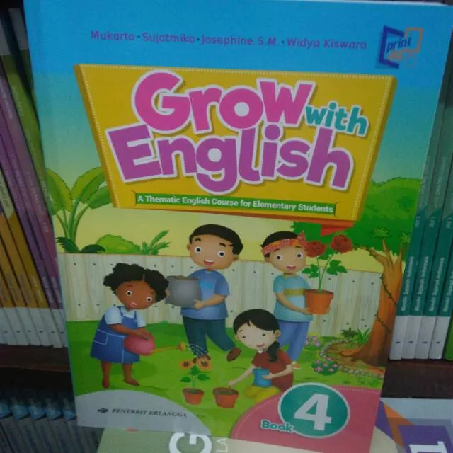 Detail Buku Bahasa Inggris Kelas 4 Grow With English Nomer 29