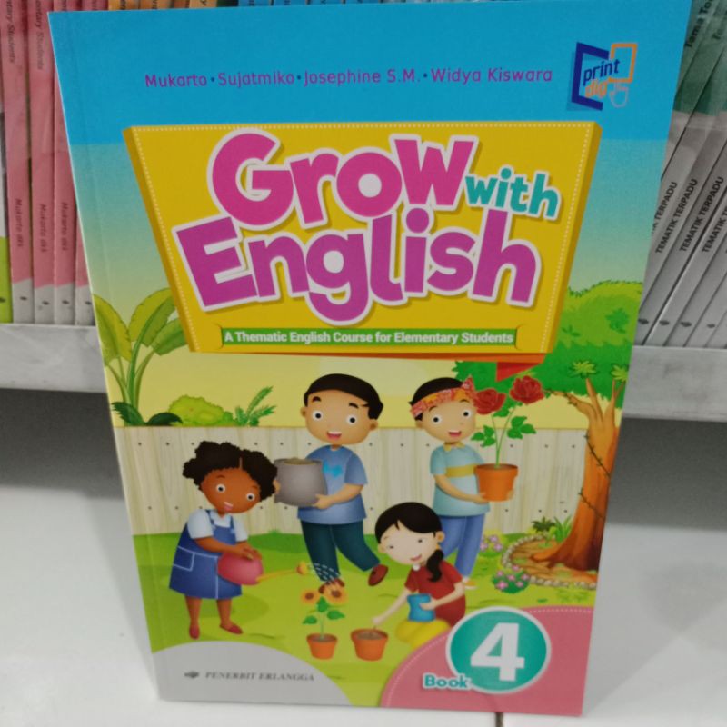 Detail Buku Bahasa Inggris Kelas 4 Grow With English Nomer 31