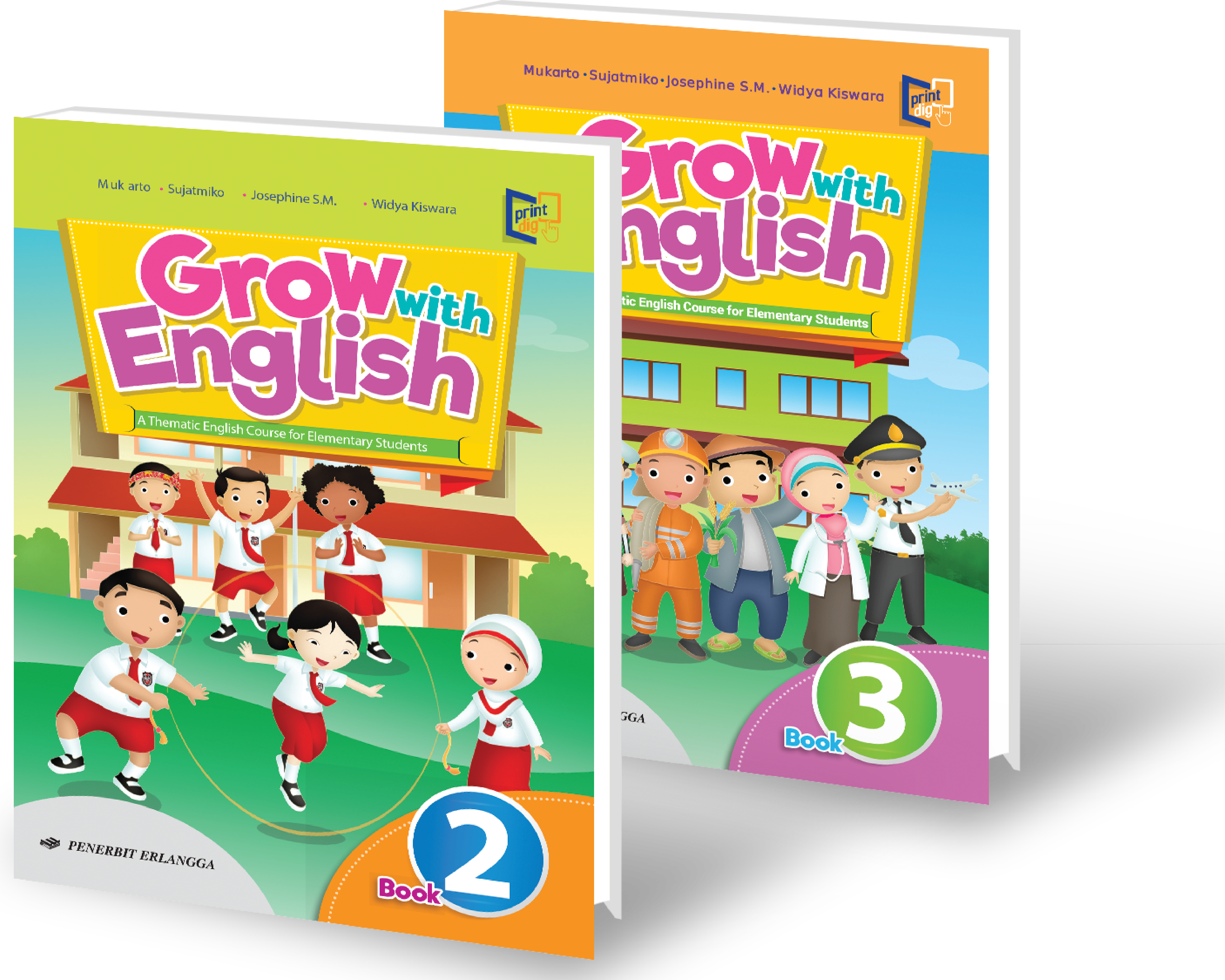 Detail Buku Bahasa Inggris Kelas 4 Grow With English Nomer 34