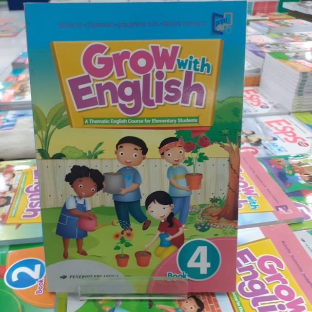 Detail Buku Bahasa Inggris Kelas 4 Grow With English Nomer 6