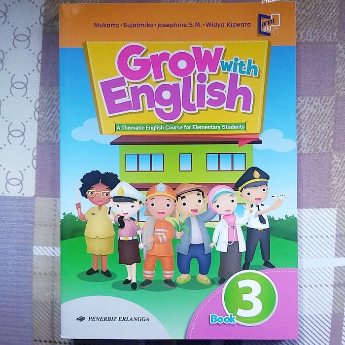 Detail Buku Bahasa Inggris Kelas 4 Grow With English Nomer 51