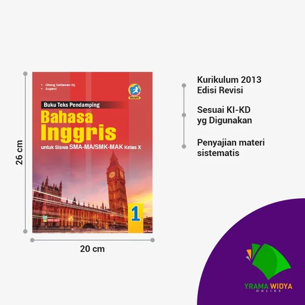 Detail Buku Bahasa Inggris Kurikulum 2013 Kelas X Nomer 21