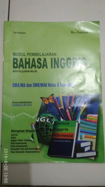 Detail Buku Bahasa Inggris Smk Kelas X Kurikulum 2013 Nomer 51