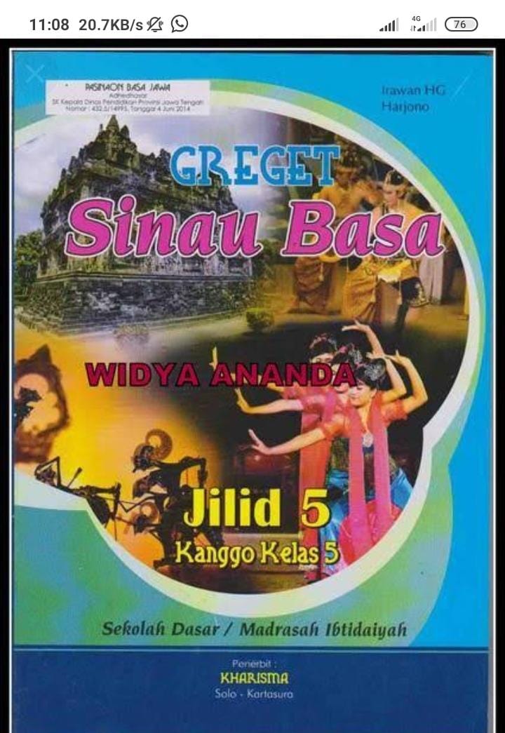 Detail Buku Bahasa Jawa Kelas 5 Nomer 13