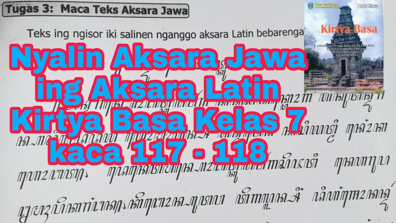 Detail Buku Bahasa Jawa Kelas 7 Nomer 34