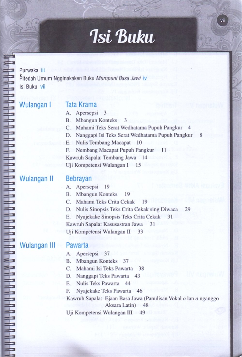Detail Buku Bahasa Jawa Kelas 7 Semester 2 Nomer 14