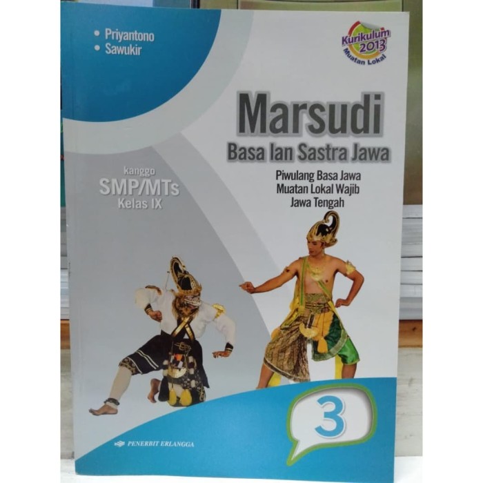 Detail Buku Bahasa Jawa Kelas 9 Kurikulum 2013 Nomer 4