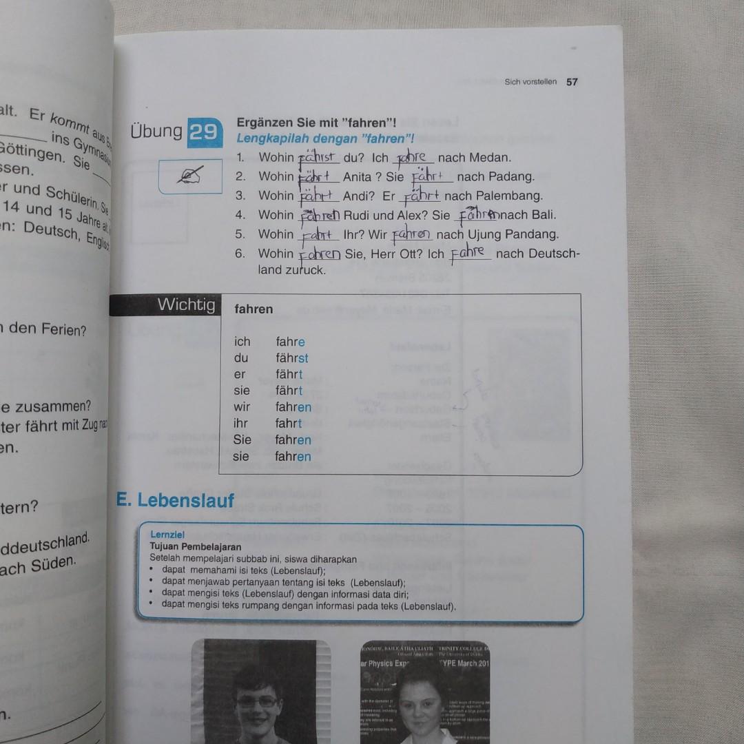 Detail Buku Bahasa Jerman Kelas 10 Nomer 18
