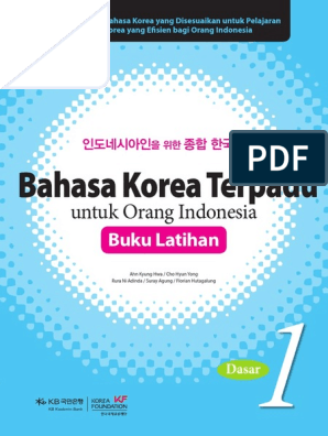 Detail Buku Bahasa Korea Terpadu Untuk Orang Indonesia Nomer 19