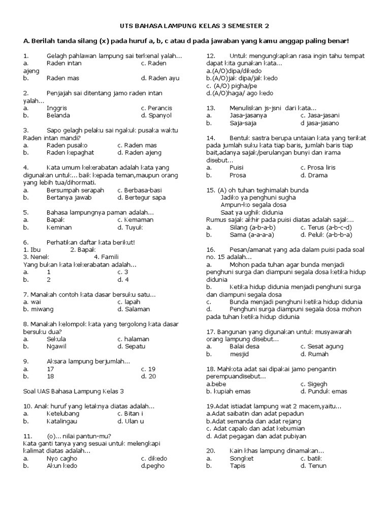 Detail Buku Bahasa Lampung Kelas 1 Sd Nomer 9