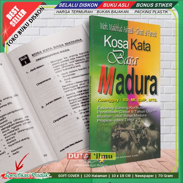 Detail Buku Bahasa Madura Nomer 6