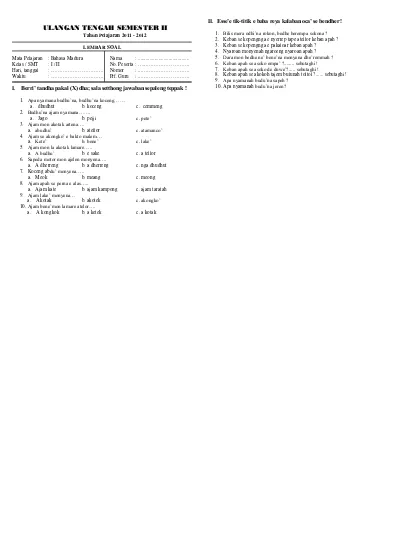 Detail Buku Bahasa Madura Kelas 3 Sd Nomer 24