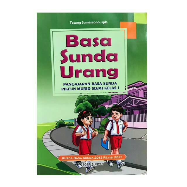 Detail Buku Bahasa Sunda Kelas 1 Sd Kurikulum 2013 Revisi 2017 Nomer 3