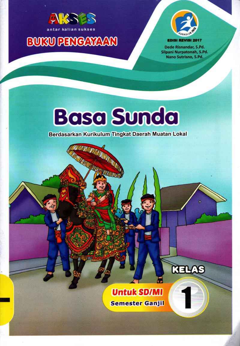 Detail Buku Bahasa Sunda Kelas 1 Sd Kurikulum 2013 Revisi 2017 Nomer 44