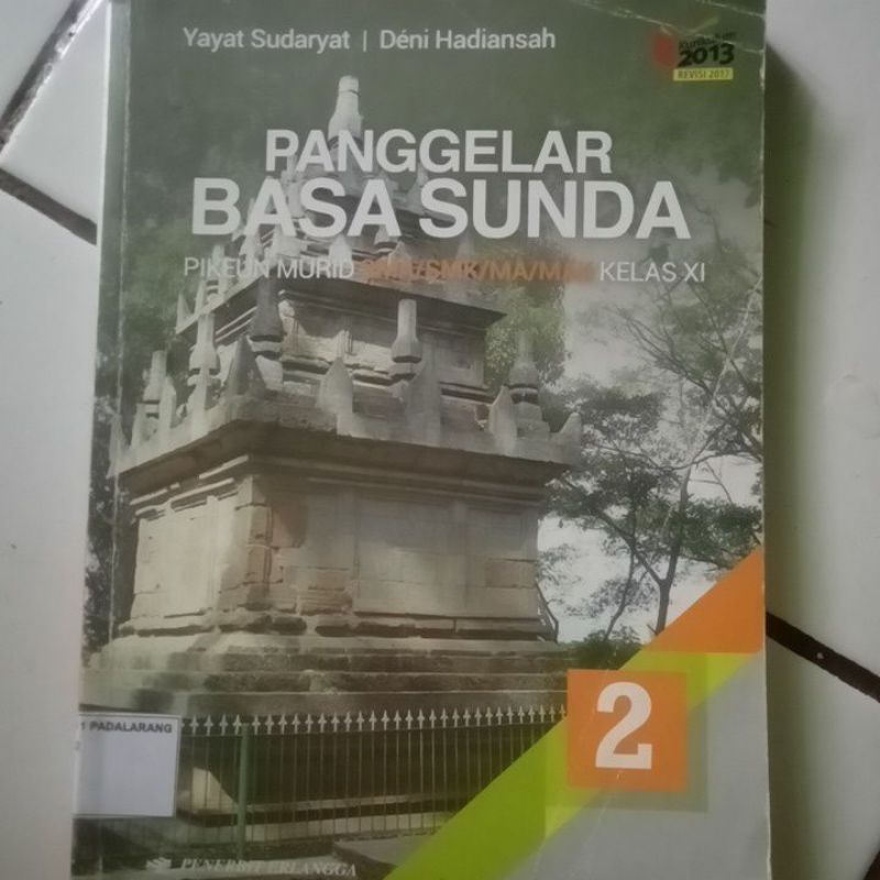 Detail Buku Bahasa Sunda Kelas 11 Nomer 20