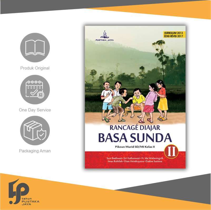 Detail Buku Bahasa Sunda Kelas 2 Sd Kurikulum 2013 Revisi 2017 Nomer 53