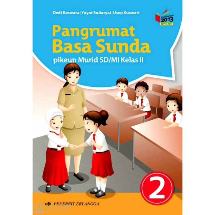 Detail Buku Bahasa Sunda Kelas 2 Sd Kurikulum 2013 Revisi 2017 Nomer 8