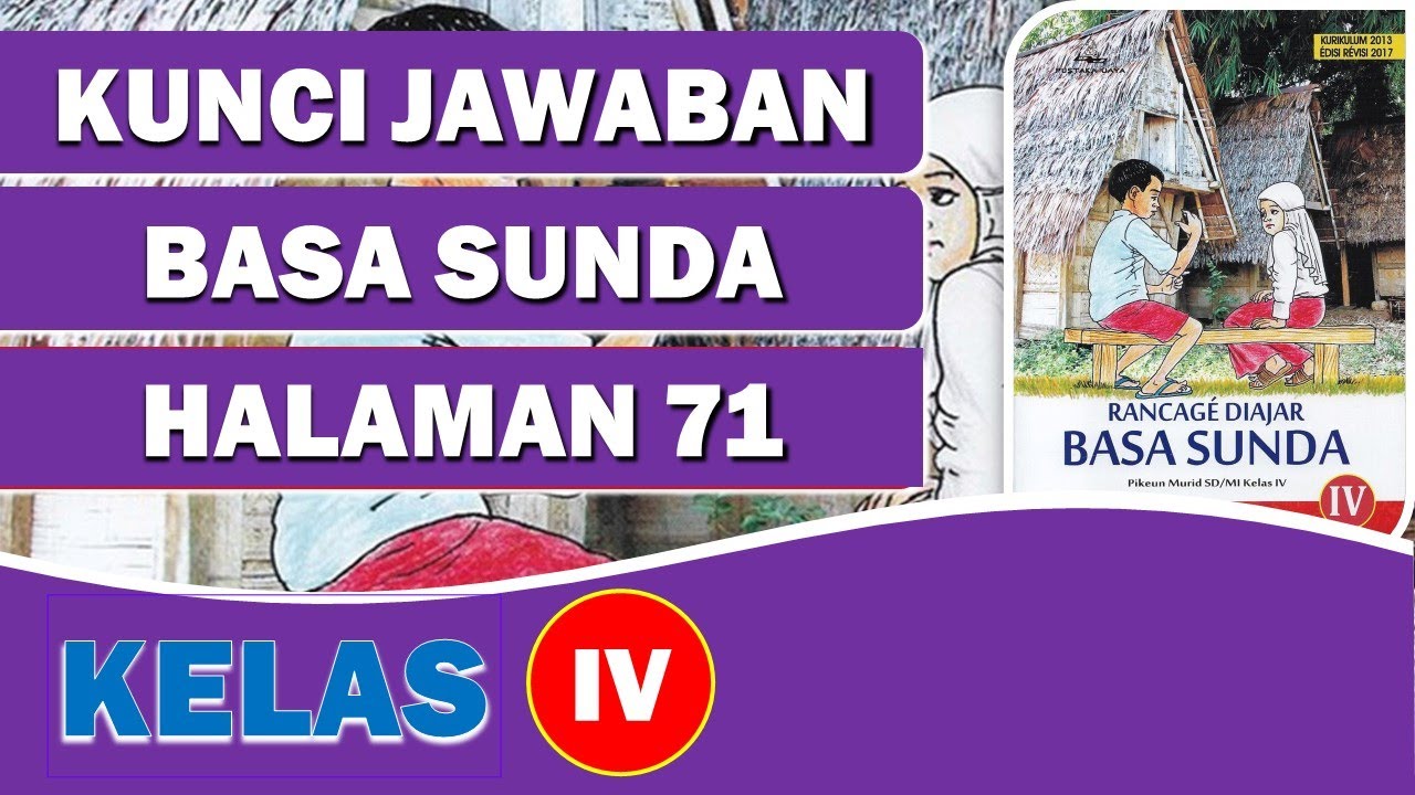 Detail Buku Bahasa Sunda Kelas 4 Sd Kurikulum 2013 Revisi 2017 Nomer 23