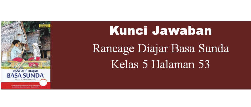 Detail Buku Bahasa Sunda Kelas 5 Nomer 34