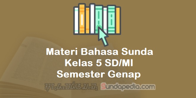 Detail Buku Bahasa Sunda Kelas 5 Nomer 39