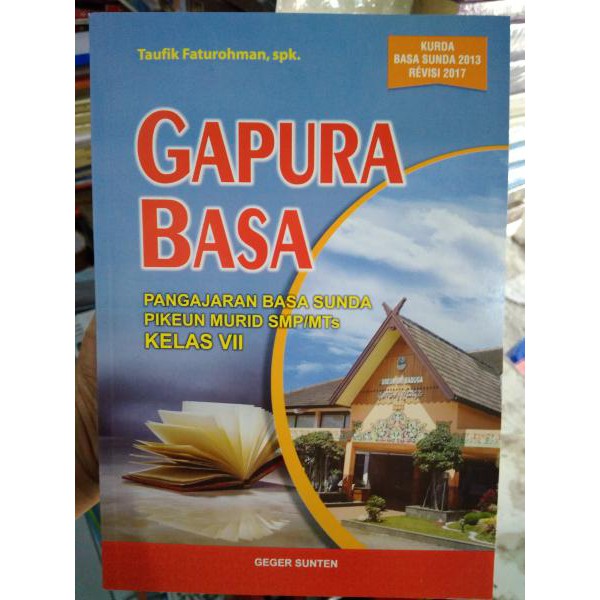 Detail Buku Bahasa Sunda Kelas 7 Kurikulum 2013 Revisi 2017 Nomer 6