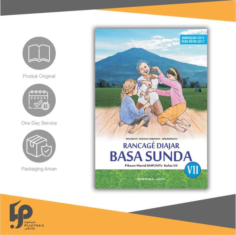 Detail Buku Bahasa Sunda Kelas 7 Kurikulum 2013 Revisi 2018 Nomer 40