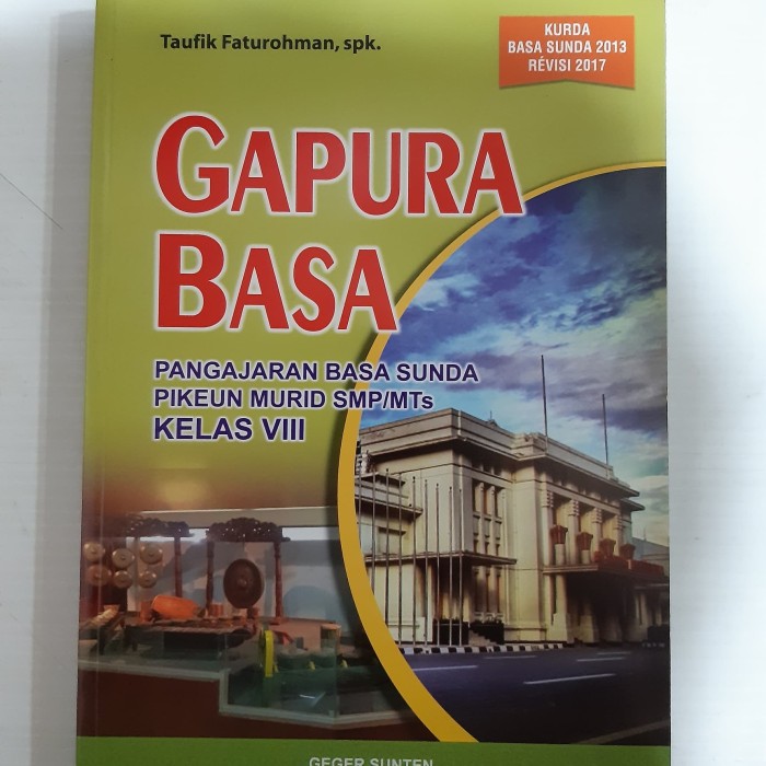 Detail Buku Bahasa Sunda Kelas 8 Kurikulum 2013 Revisi 2017 Nomer 7