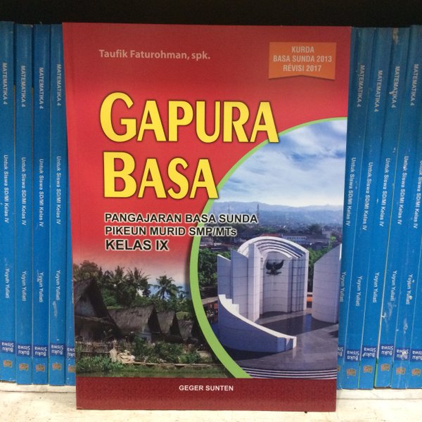 Detail Buku Bahasa Sunda Kelas 9 Kurikulum 2013 Revisi 2018 Nomer 10